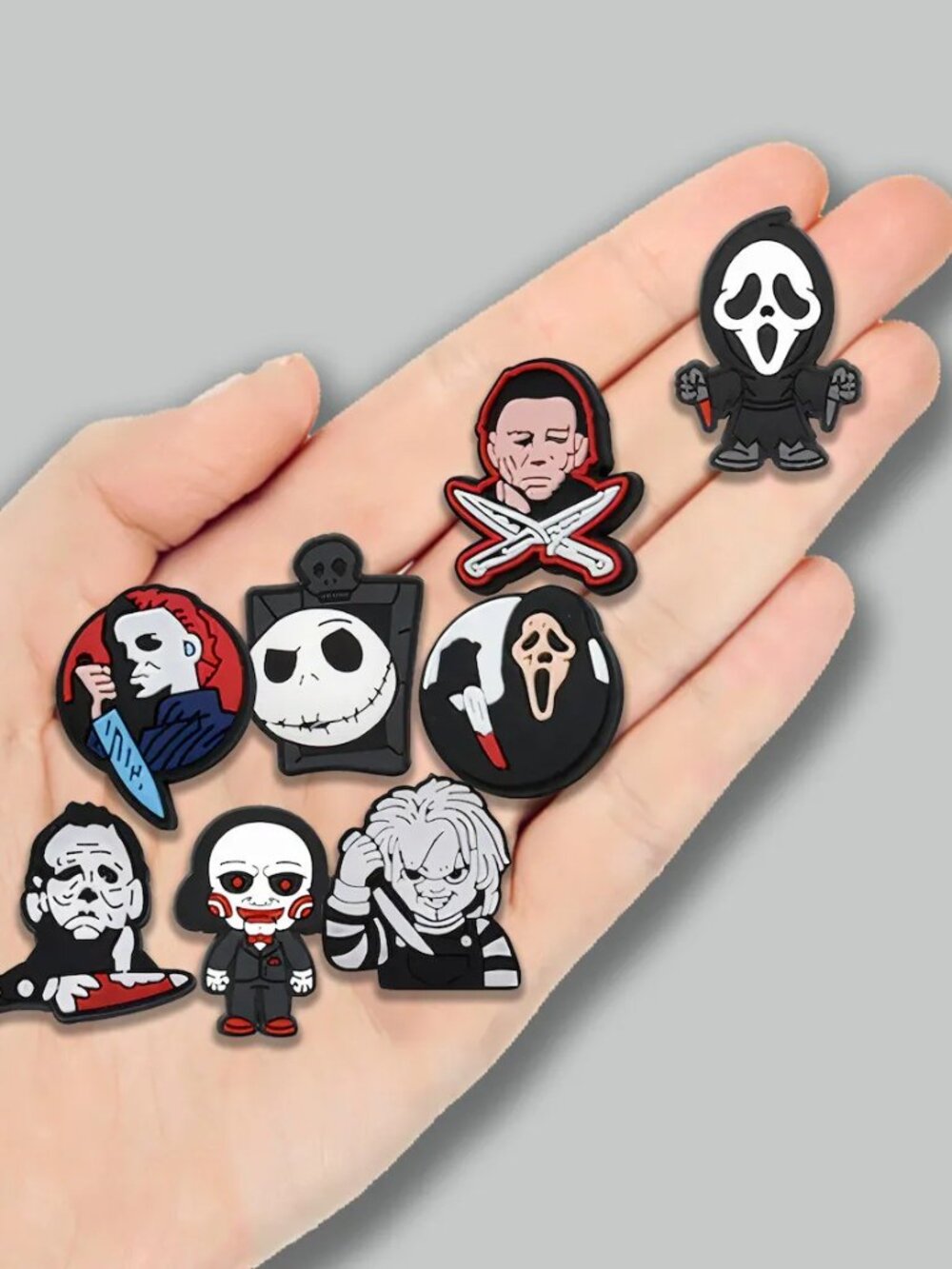 Halloween Horror Movie CROC CHARMS 3 for $20